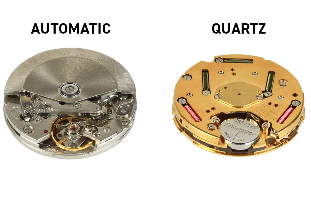 automatic v quartz movement watch