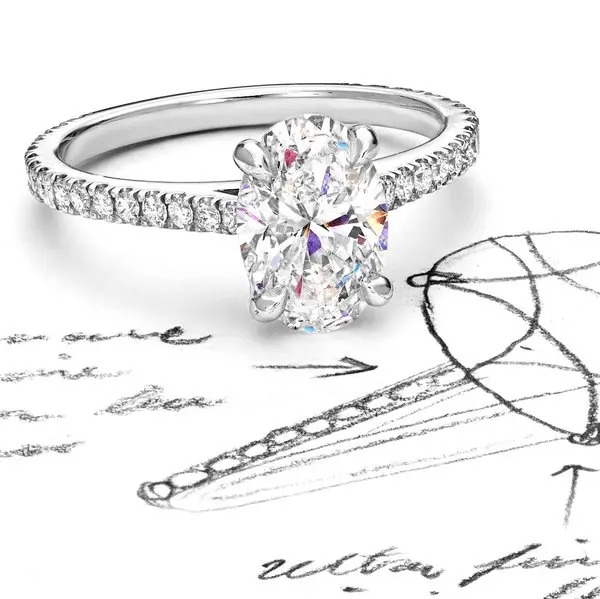 custom design engagement ring