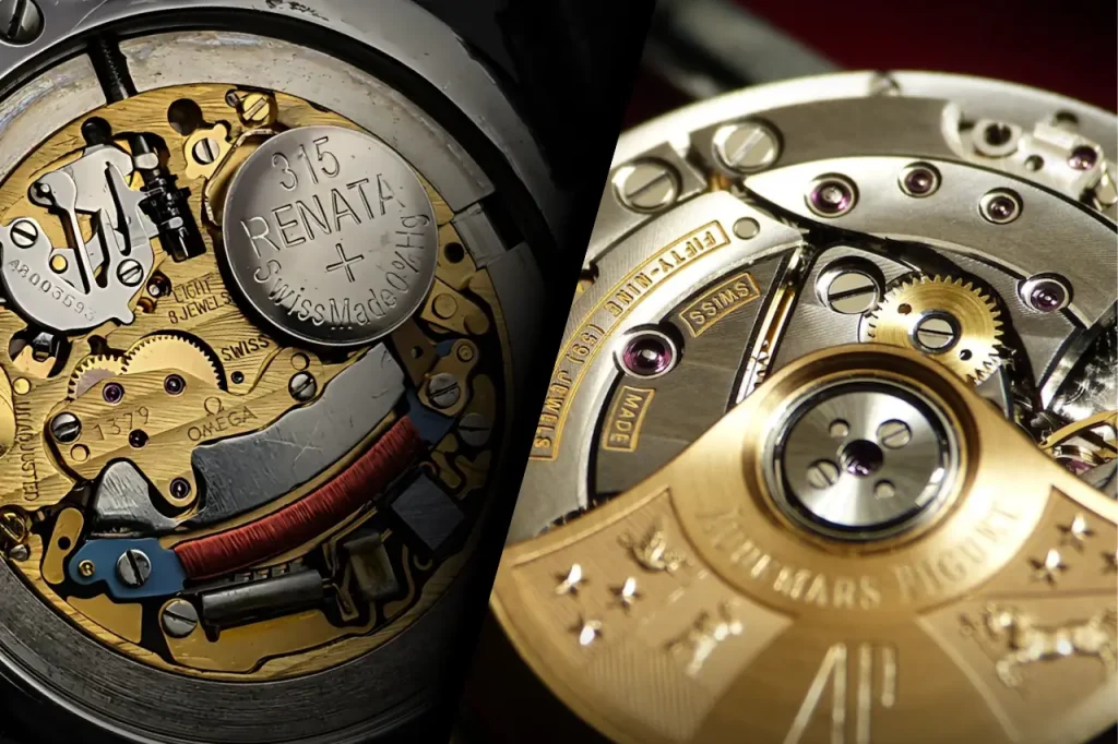 quartz vs mechanical watch movement 1024x682 1